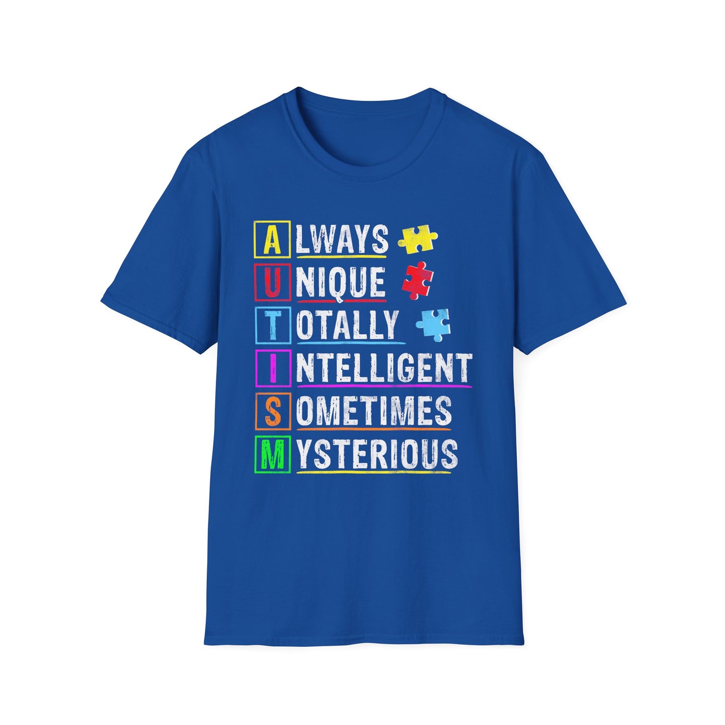 Autism Awareness Puzzle T-Shirt – Unisex Inspirational Tee for All Ages