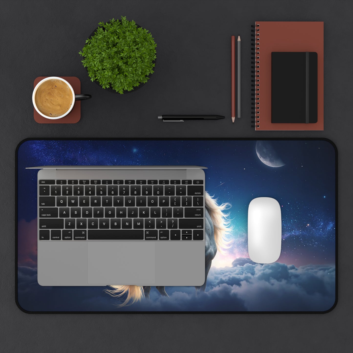 Magical Unicorn Desk Mat – Cute Fantasy Decor for Office or Gaming
