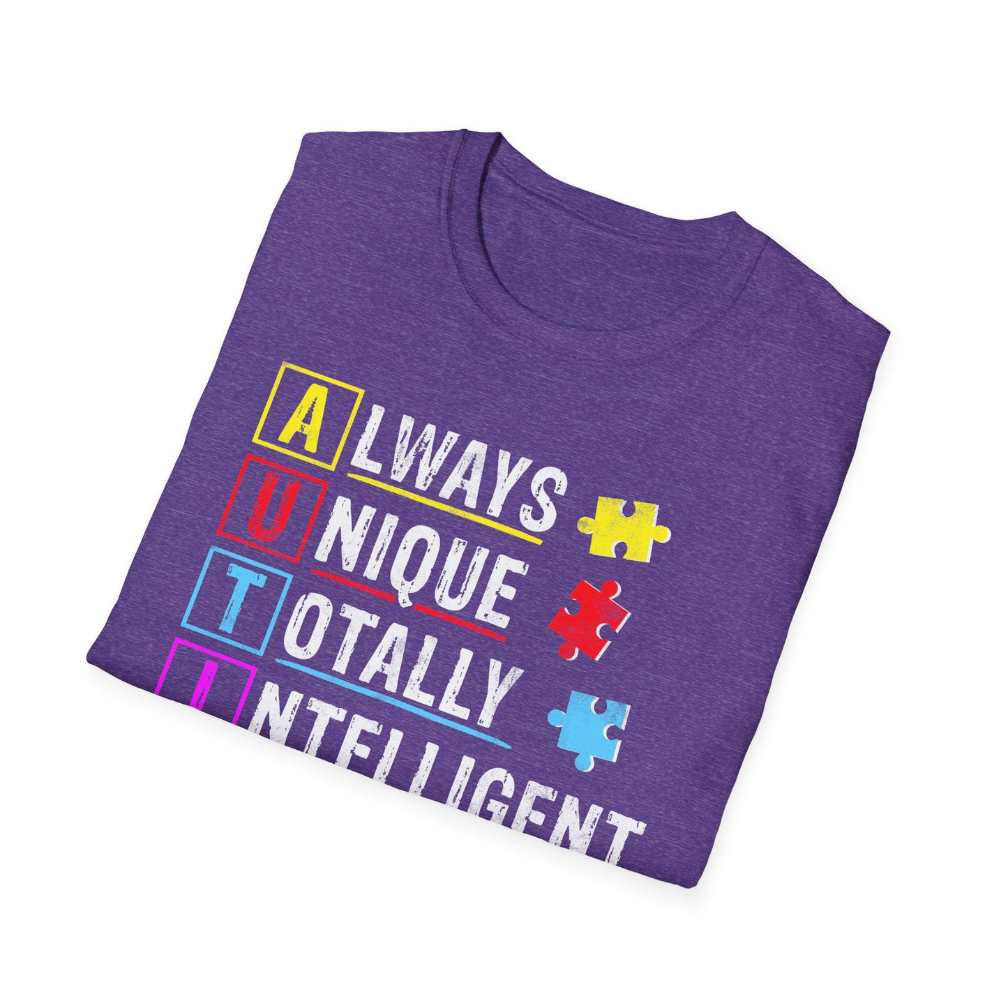 Autism Awareness Puzzle T-Shirt – Unisex Inspirational Tee for All Ages