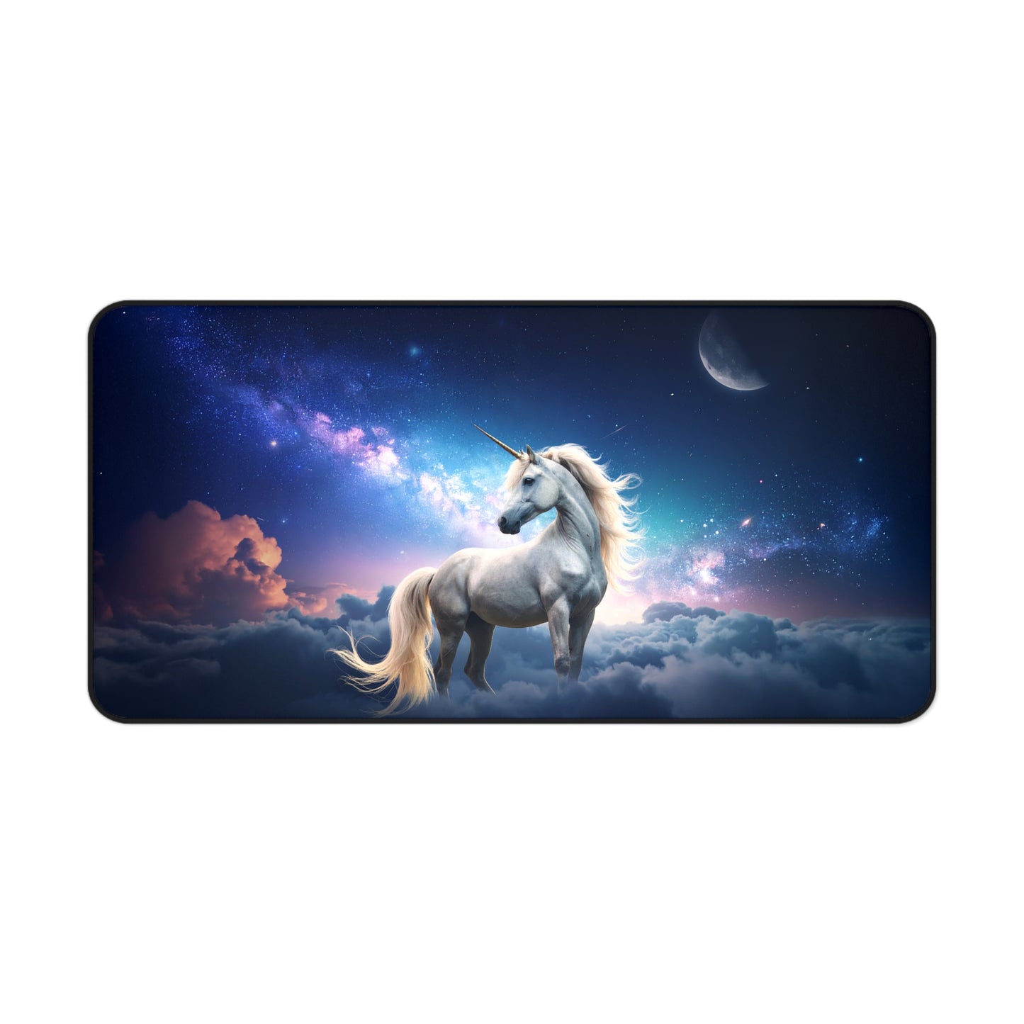 Magical Unicorn Desk Mat – Cute Fantasy Decor for Office or Gaming