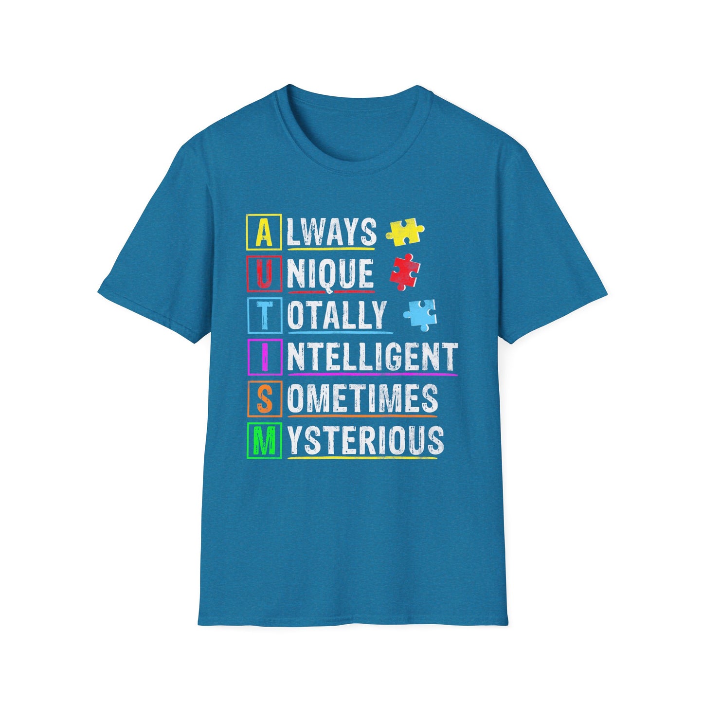 Autism Awareness Puzzle T-Shirt – Unisex Inspirational Tee for All Ages