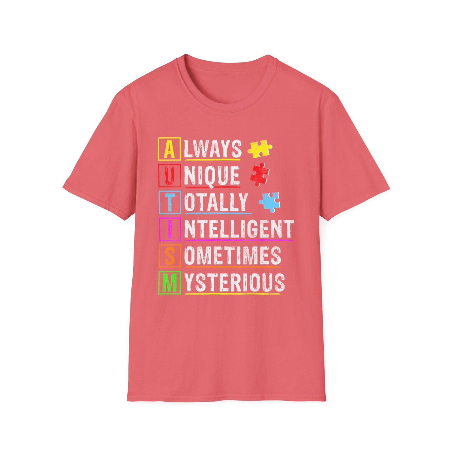 Autism Awareness Puzzle T-Shirt – Unisex Inspirational Tee for All Ages