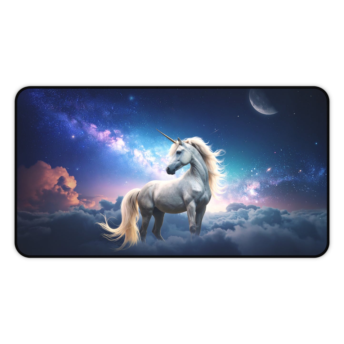 Magical Unicorn Desk Mat – Cute Fantasy Decor for Office or Gaming