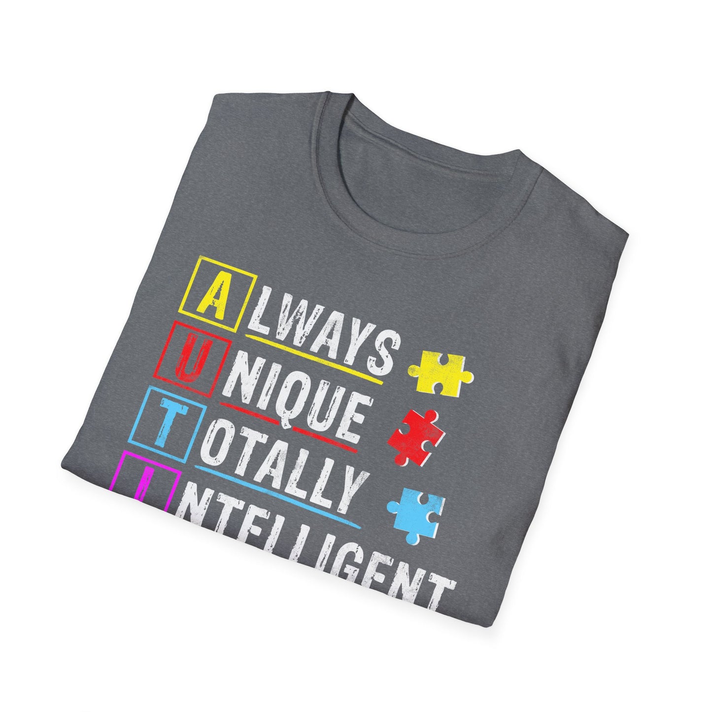 Autism Awareness Puzzle T-Shirt – Unisex Inspirational Tee for All Ages