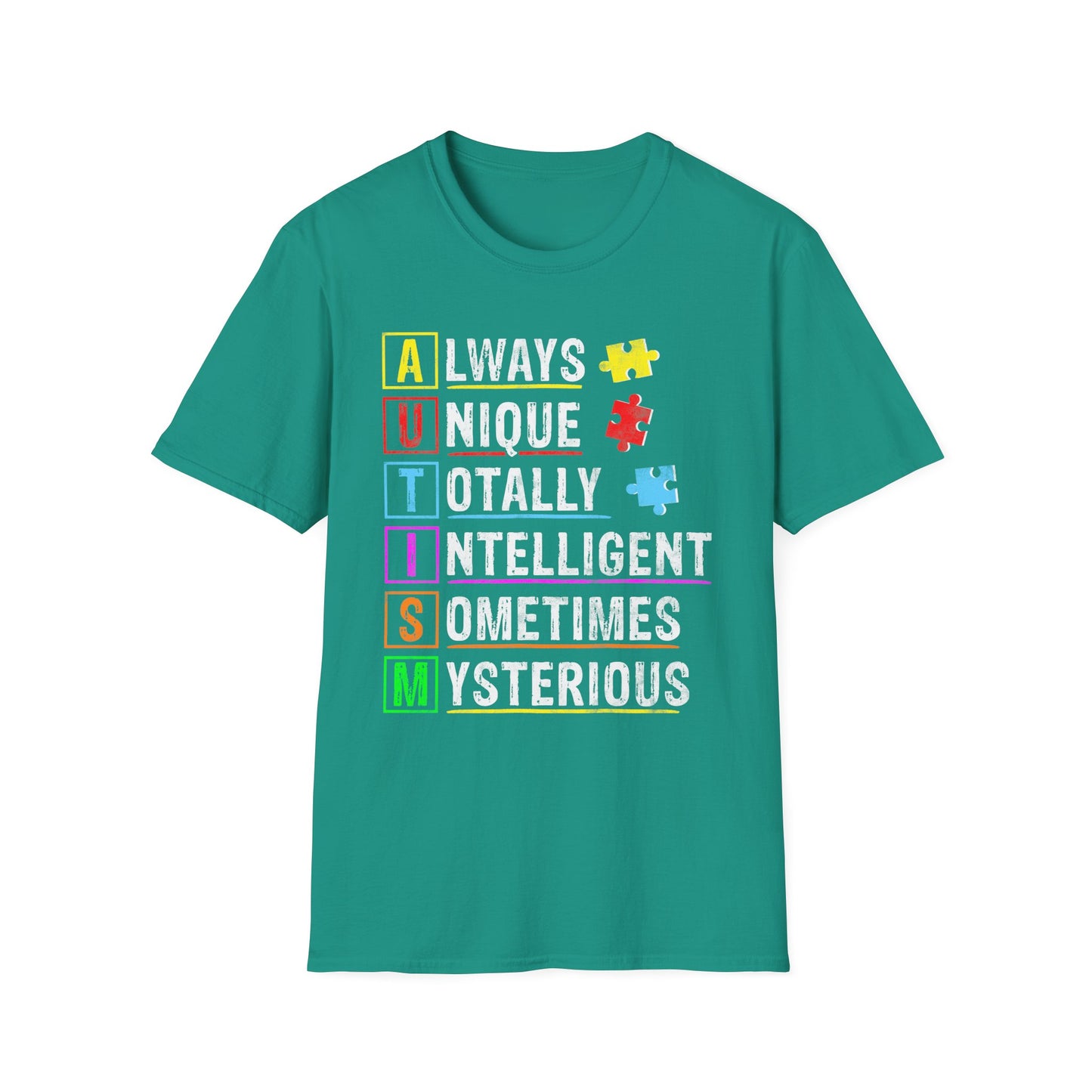 Autism Awareness Puzzle T-Shirt – Unisex Inspirational Tee for All Ages