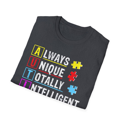 Autism Awareness Puzzle T-Shirt – Unisex Inspirational Tee for All Ages