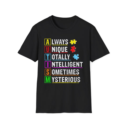 Autism Awareness Puzzle T-Shirt – Unisex Inspirational Tee for All Ages