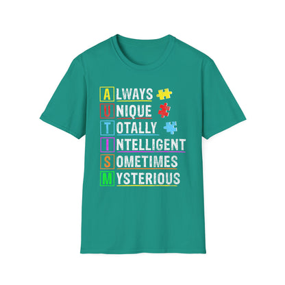 Autism Awareness Puzzle T-Shirt – Unisex Inspirational Tee for All Ages